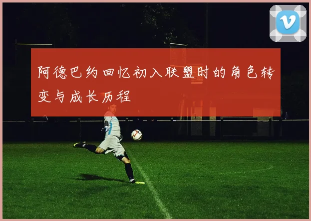 阿德巴约回忆初入联盟时的角色转变与成长历程